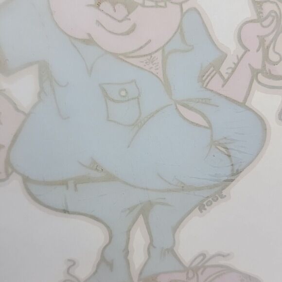 Vintage 1978 Beer Bellies Are‎ Made Not Born Iron On Transfer Rooe USA Funny - Picture 7 of 12